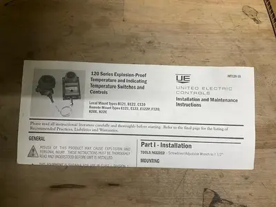 NEW UNITED ELECTRIC E122-3BS