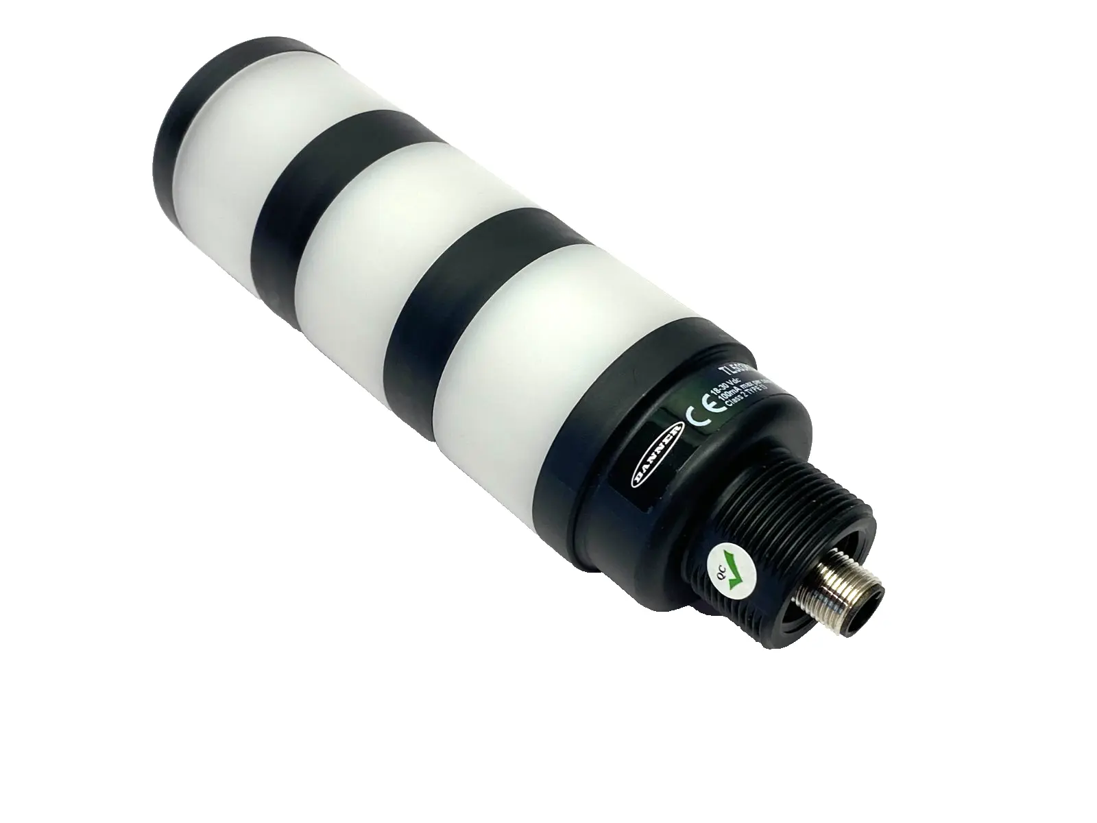 Used Banner Programmable Tower Light 4-Pin M12 50mm 804908 MISSING HEX RING Light Source Equipment Michigan US | Maverick Industrial Sales #1402540
