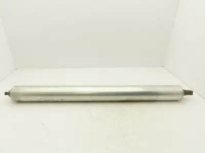 3.25"x 34" Aluminum Conveyor Pulley Roller 38" OAL 1.25" Shaft