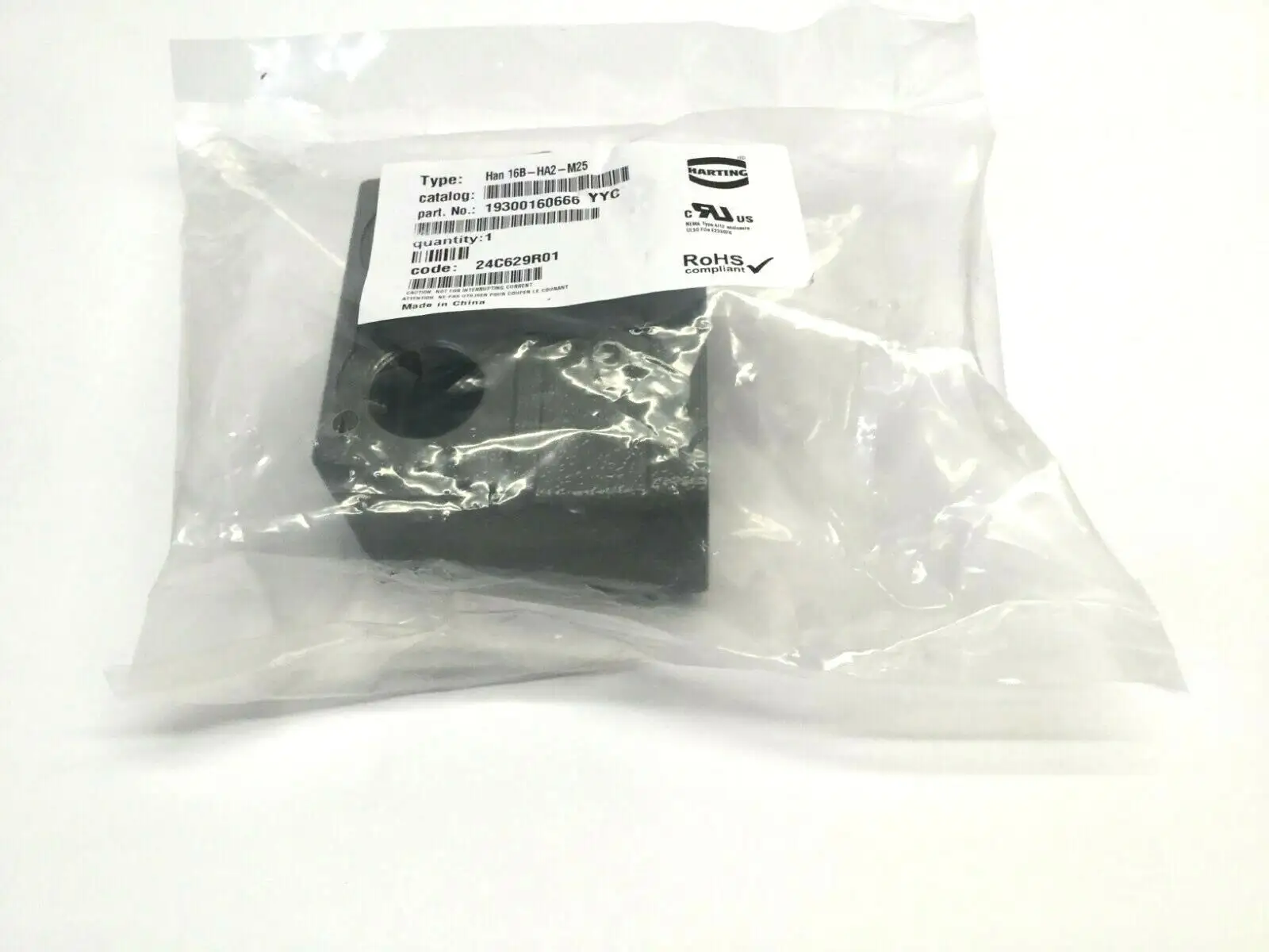 New | in-Stock HARTING 16B-HA2-M25 Connector Accessories Michigan US | Maverick Industrial Sales #1395127