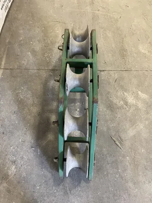 Greenlee 48″ Radius Right Angle Conveyor Sheave w/ 5” x 7” Wheels