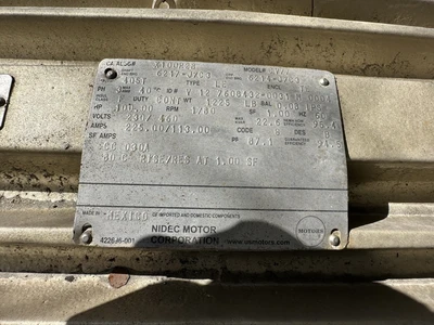 Used US Motors 460 V Motors (misc) California US | Heavy Wall Consulting #1310622