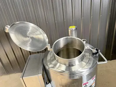 Used 27 Gallon Jacketed Tank, 316L Stainless Steel, Electrically Heated Multi-Zone Jacket