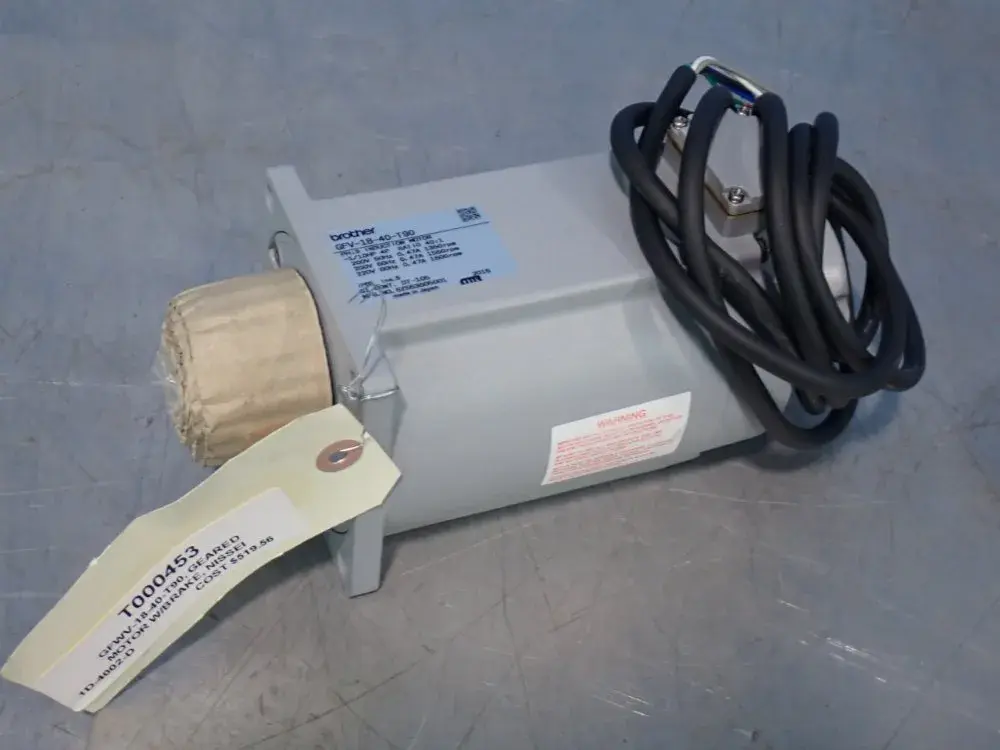Used 2016 BROTHER GFV1840T90 Motors (misc) Ohio US | HGR 24 #734719