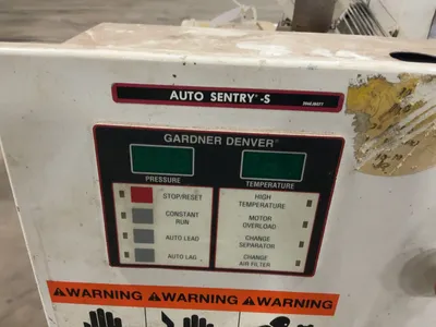 Used 1997 GARDNER DENVER EBERGH AIR COMPRESSOR Rotary Screw & Sliding Vane Air Compressors Michigan US | Miedema Asset Management Group #1320538