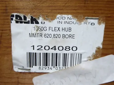 Falk 1050G Flex Hub Lifelign Gear Coupling Hub 1204080 MMTR 620,820 Bore Surplus