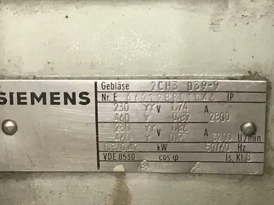 USED SIEMENS 2CH3 039-9