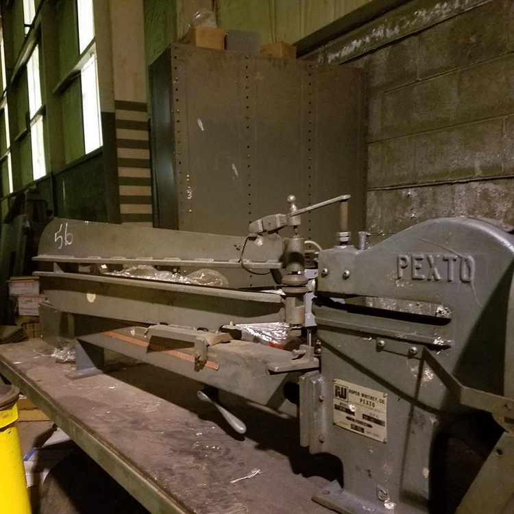 Used PEXTO 299 Rotary Shears including Ring & Circle Ohio US | D & D Industries #437670