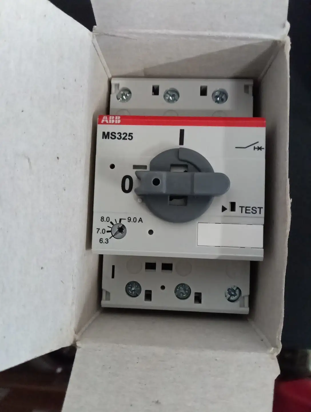 Used ABB Manual Motor Starter ABB MS325-9.0 1SAM150000R1011 Starters US | Infinity wholesale & Supply LLC #1305774