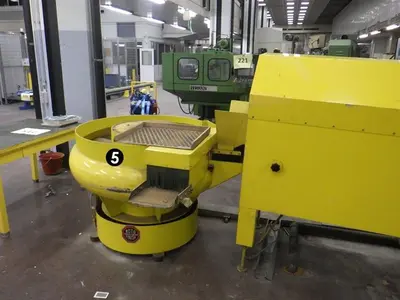 USED ROSLER ROTOFINISH DEBURRING/WASHING/DRYING