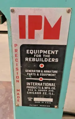 IPM International Products Pneumatic Press 522 Precision