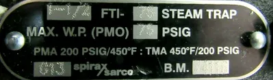 NEW SPIRAX SARCO FTI-75 STEAM TRAP 75PSIG 1-1/2" FTI75