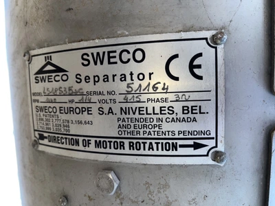 435mm Dia S/S SWECO Separator