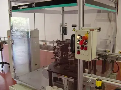 Hoppmann, filling & capping line, 8-station, conveyor control