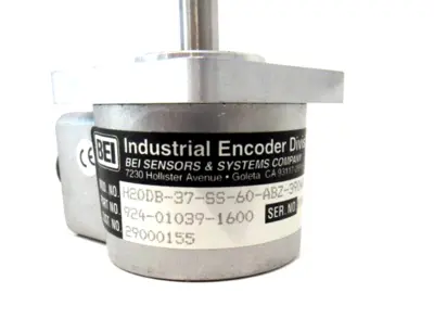 NEW BEI H20DB-37-SS-60-ABZ-3904R-SM14-12V-S