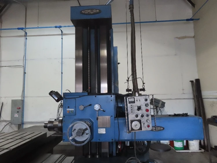 Used NOMURA B-100BT-2SP Horizontal Table Type Boring Mills California US | TNT Industrial #714294
