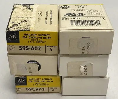 New | in-Stock ALLEN-BRADLEY 595-A02 Miscellaneous Equipment (Electrical & Power) | Surplus Asset Holdings #1197064