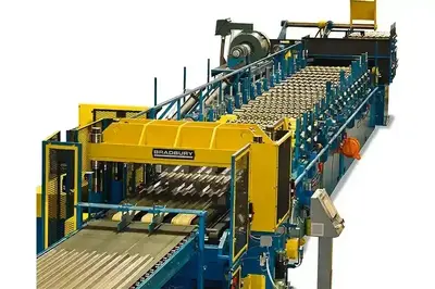 Bradbury Decking Roll Forming System in Kansas, USA