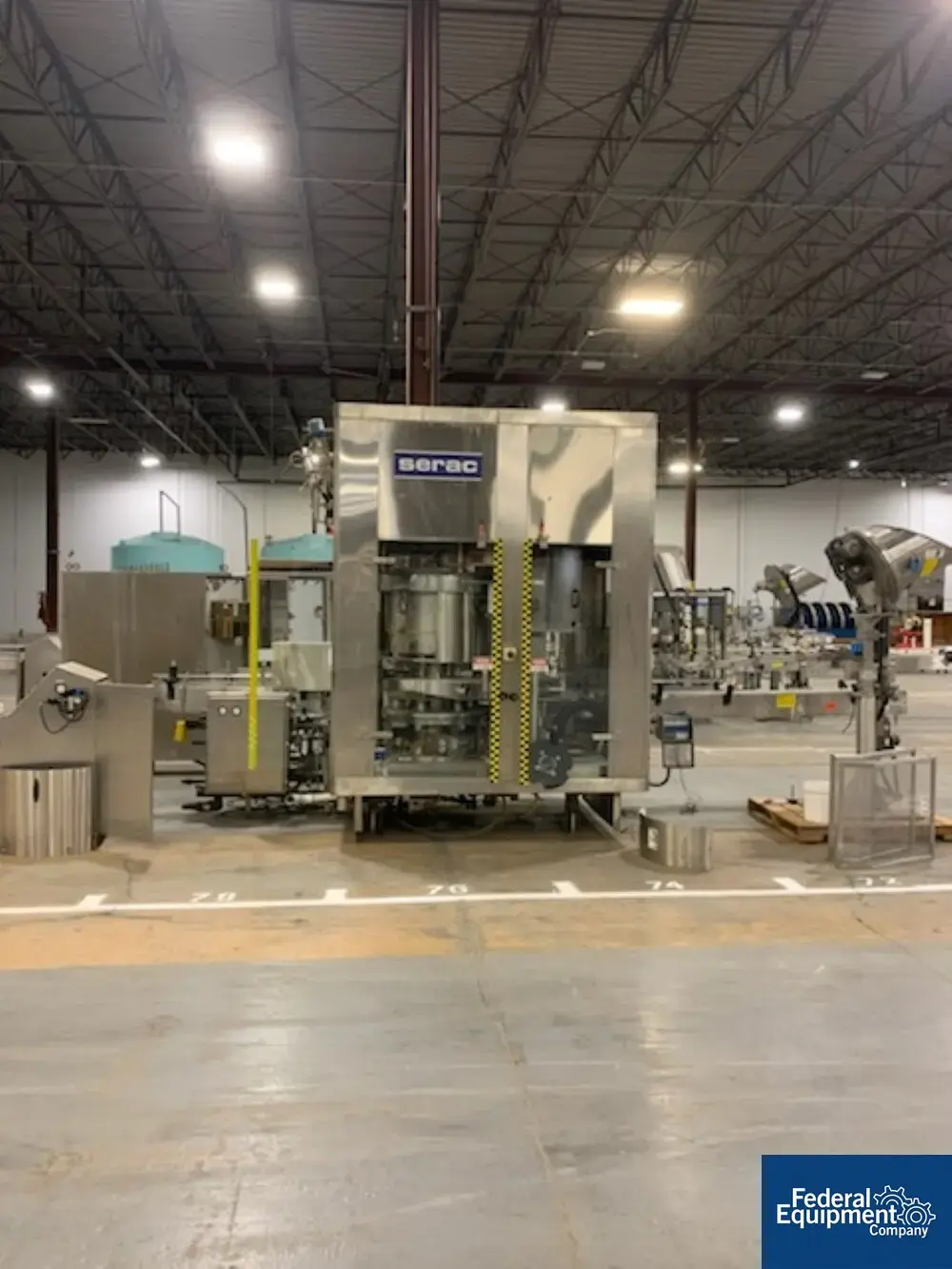 USED Serac Serac Rotary Filler, 6-Head