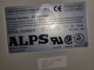 USED Alps CL18802