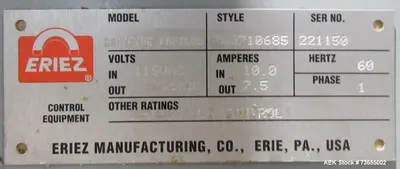 USED ERIEZ EZ-DSP 32