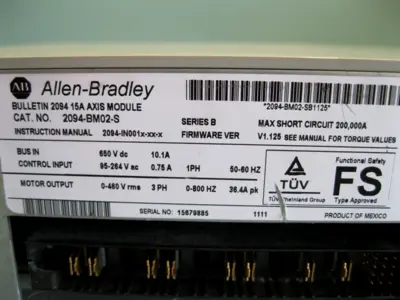 USED Allen-Bradley 2094-BM02-S