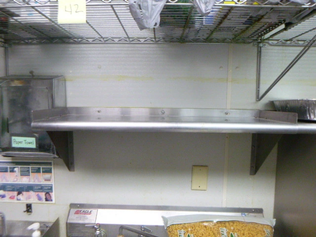 Stainless Steel Wall Shelf