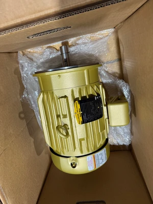 new surplus 5 hp Baldor Electric Motor, 1750 RPM, Frame 184TC