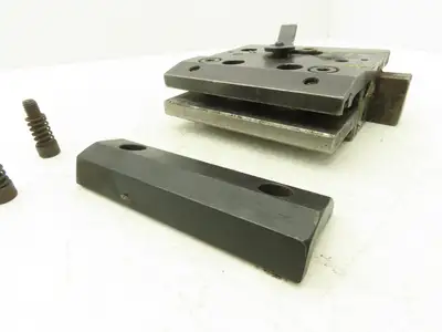 Amada 902000 Brake Press Tool Die Holder Clamp With Two Holders 1/2" Tang