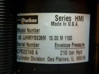 USED PARKER 50 JJHMIYBS39M 10.00 M 1100