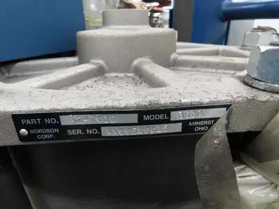 Nordson Rhino Pail Drum Unloader Pneumatic Pump 65:1 Ratio 100PSI
