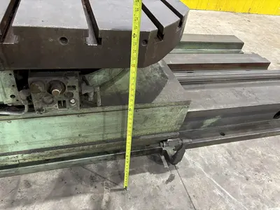 60" X 60" CINCINNATI GILBERT ROTARY TABLE W/ 60" POWER TRAVEL: STOCK #23585