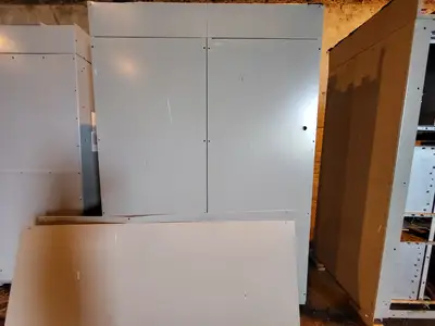 4160 Volts, Series 81000 Two-Column Motor Control Center (MCC) Section