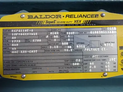 USED BALDOR ECP4110T4