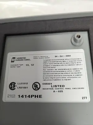 New | in-Stock HAMMOND 1414PHE Miscellaneous Equipment (Electrical & Power) Ohio US | Surplus Asset Holdings #1238746