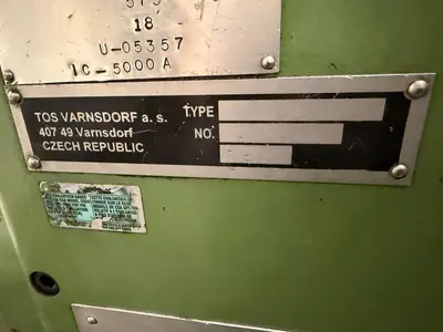 2001 TOS VARNSDORF W100A Horizontal Table Type Boring Mills | Olympia Technical Services (21)