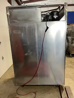 Used Victory Used Victory VF-SA-2D 52" Top Mounted Double Solid Door Reach-In Freezer 115V Freezers Illinois US | Falcon Restaurant Supply #1376127