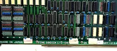 USED FINE SODICK I/O-OIE PC BOARD IOOIE
