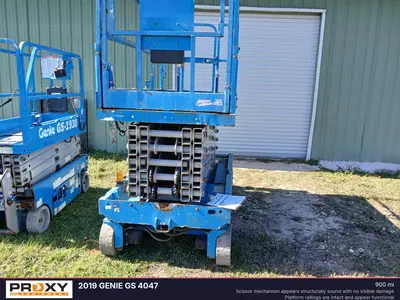 Used 2019 GENIE GS 4047 Scissor Lifters Florida US | Proxy Equipment #1385320