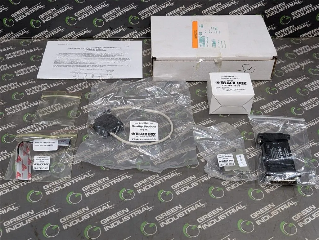 Black Box Corporation 2000248-013 Optical Isolator Kit Rev. B SP340A-R3 New NIB