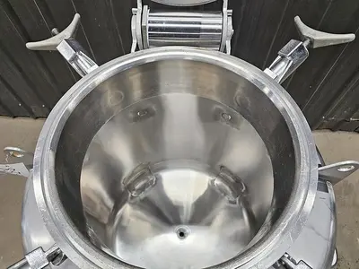 Used 66 Gallon Tank (Vessel), 316 Stainless Steel, Full Vacuum