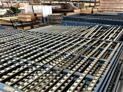 BULK QTY OF ROLLER RACKING