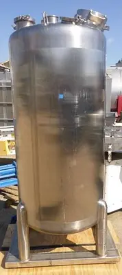 Tank, 125 Gallon, 316 Stainless Steel,  FV, 30 PSI, Fieldmeier, 24" X 52", #S743747
