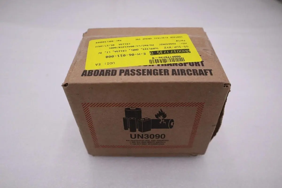 Streamlight 3V CR123A Lithium Batteries (2 Pack) 85175 (BOX OF 12) STOCK G517A