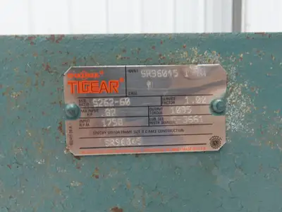 Dodge Tigear SR96045 ITW S262 Gearbox 60:1 Ratio
