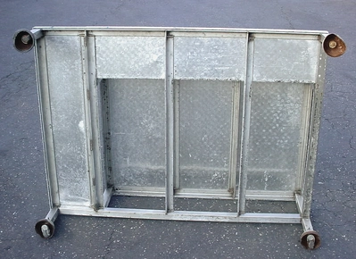 USED TWO STEP WORK PLATFORM 40 X 55 TWO STEP