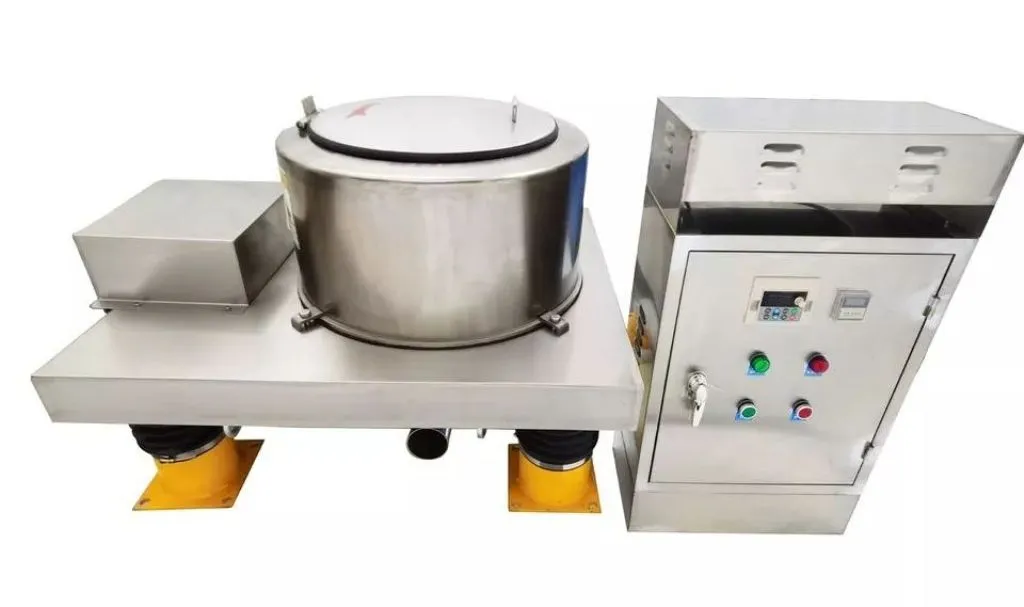 NEW: Chinese 20 x 11 perforate basket centrifuge, 304SS.