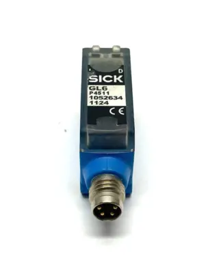 Used SICK Photoelectric Retro-reflective Sensor Dual-lens system Photoelectric Sensors Michigan US | Maverick Industrial Sales #1401962