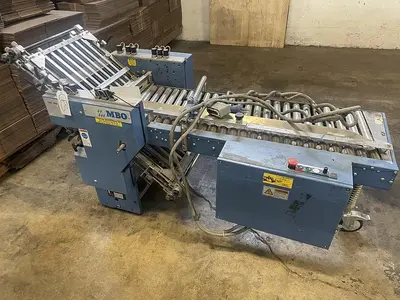 USED MBO B21-C 21” CONTINUOUS FEED 16 PAGE FOLDER