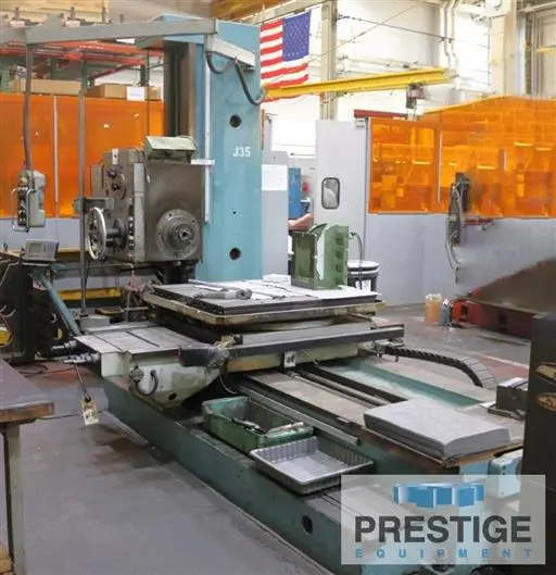 Used 1986 TOS W9A Horizontal Table Type Boring Mills New York US | Prestige Equipment #1541187